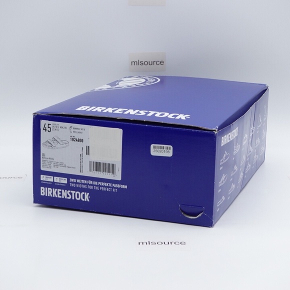 NEW Birkenstock Uji Nubuck Suede Leather Sandal 1024800 White - Picture 8 of 9